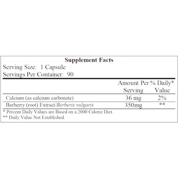 Buffered Berberine 90 caps by Ecological Formulas