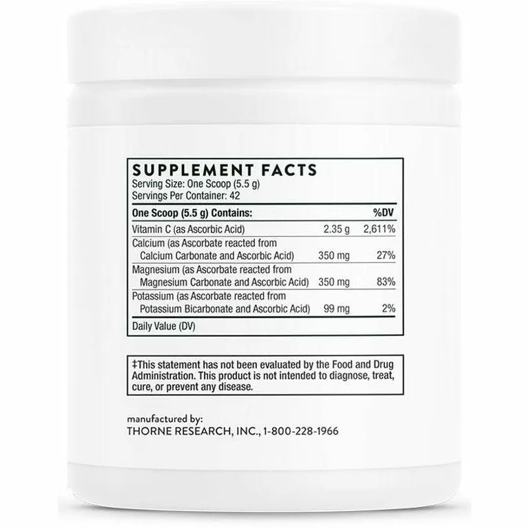 Buffered Vitamin C Powder 8 oz by Thorne Research