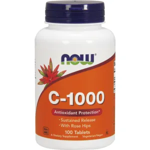 C-1000 with Rose Hips 100 tabs by NOW