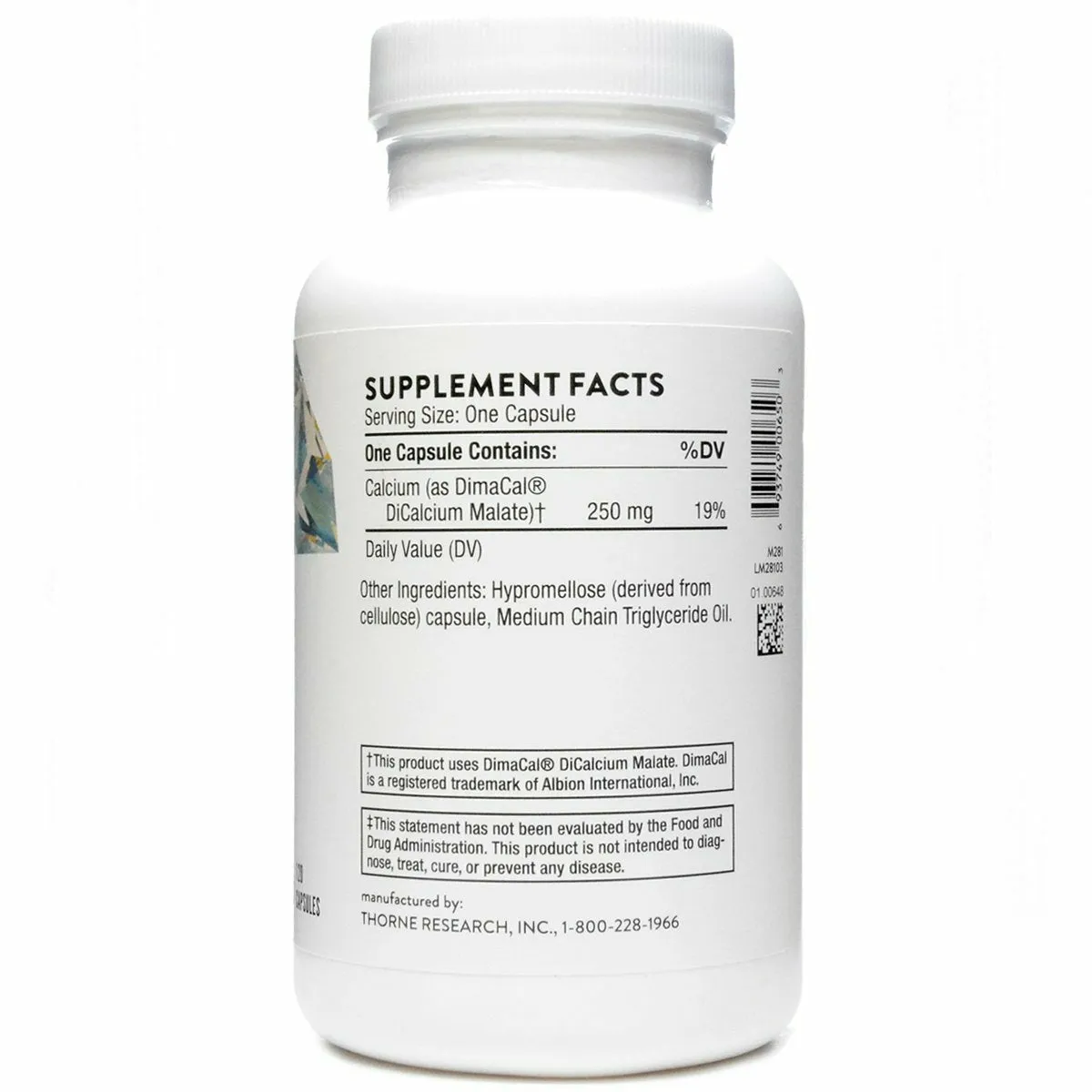 Calcium 120 vcaps by Thorne Research