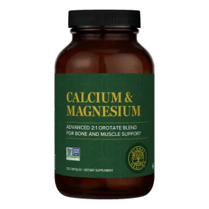 Calcium & Magnesium 120 caps by Global Healing