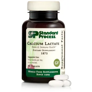 Calcium Lactate. 90 Tablets