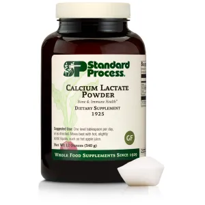 Calcium Lactate Powder. 12 oz (340 g)