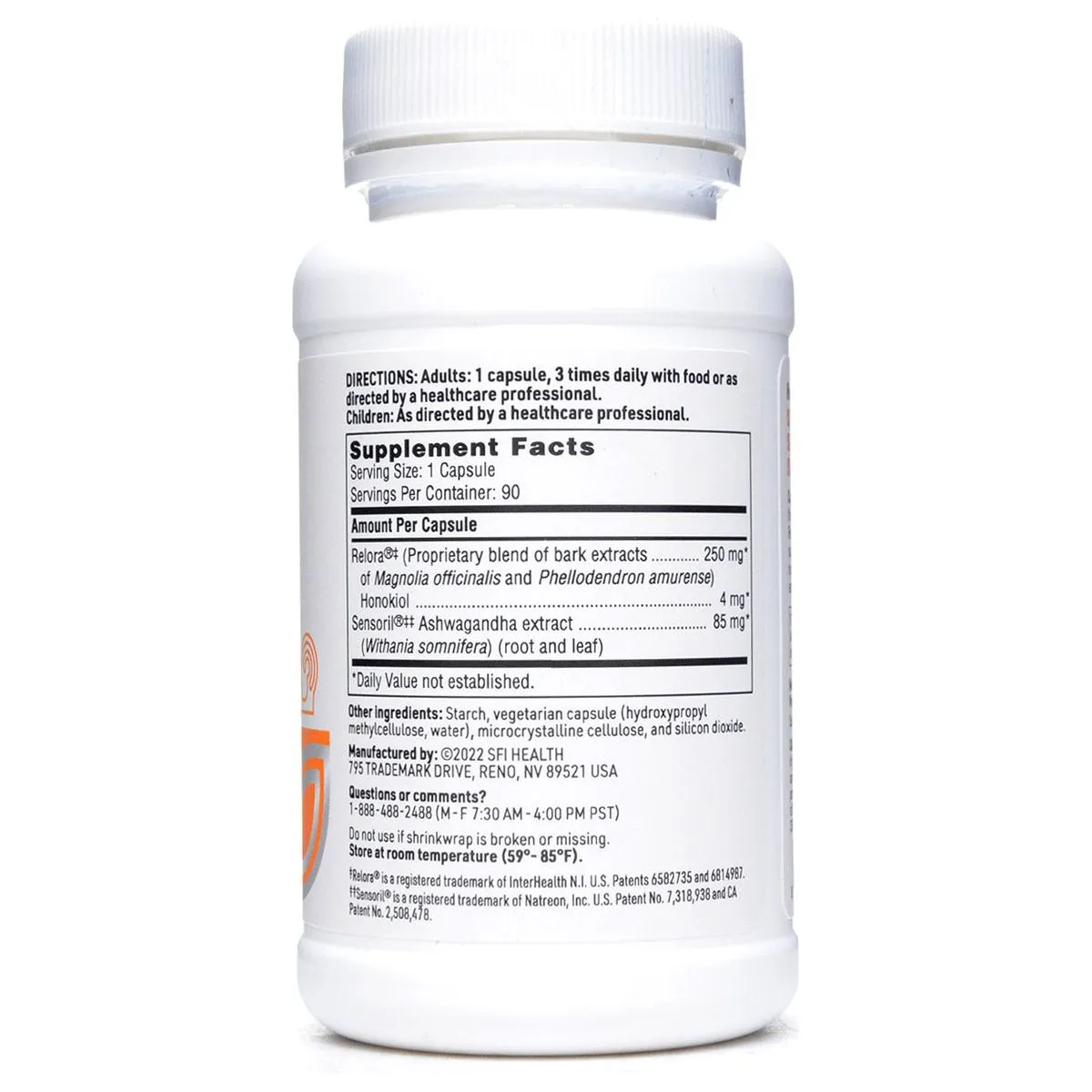Calm Support 90 vcaps by Klaire Labs/SFI Health