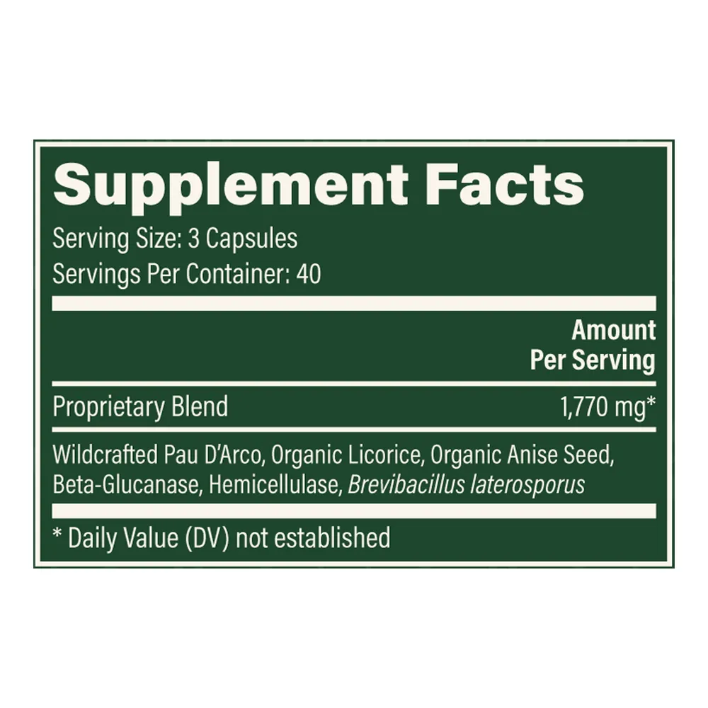 Candida Balance 120 capsules by Global Healing