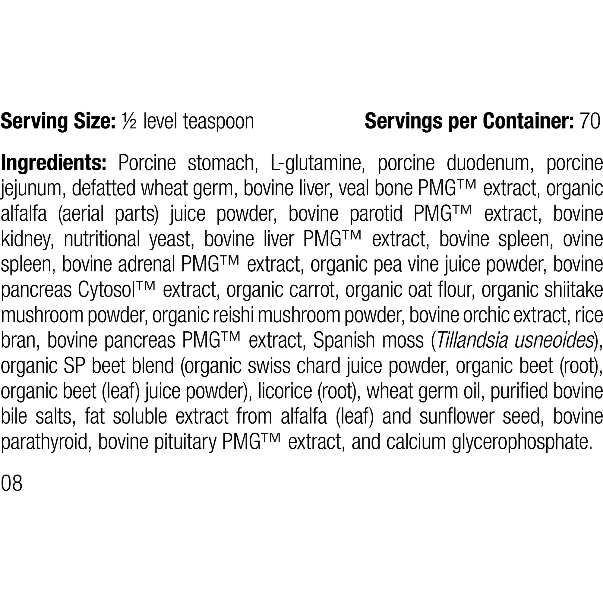 Canine Enteric Support. 3.9 oz (110 g)