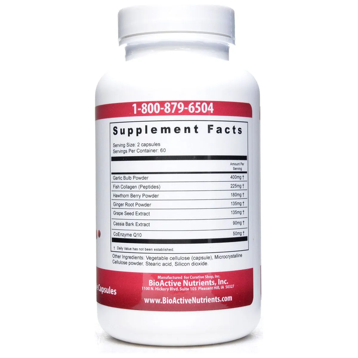 Cardio 120 caps by BioActive Nutrients