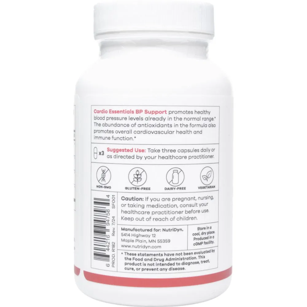 Cardio Essentials BP Support 90 caps by Nutri-Dyn