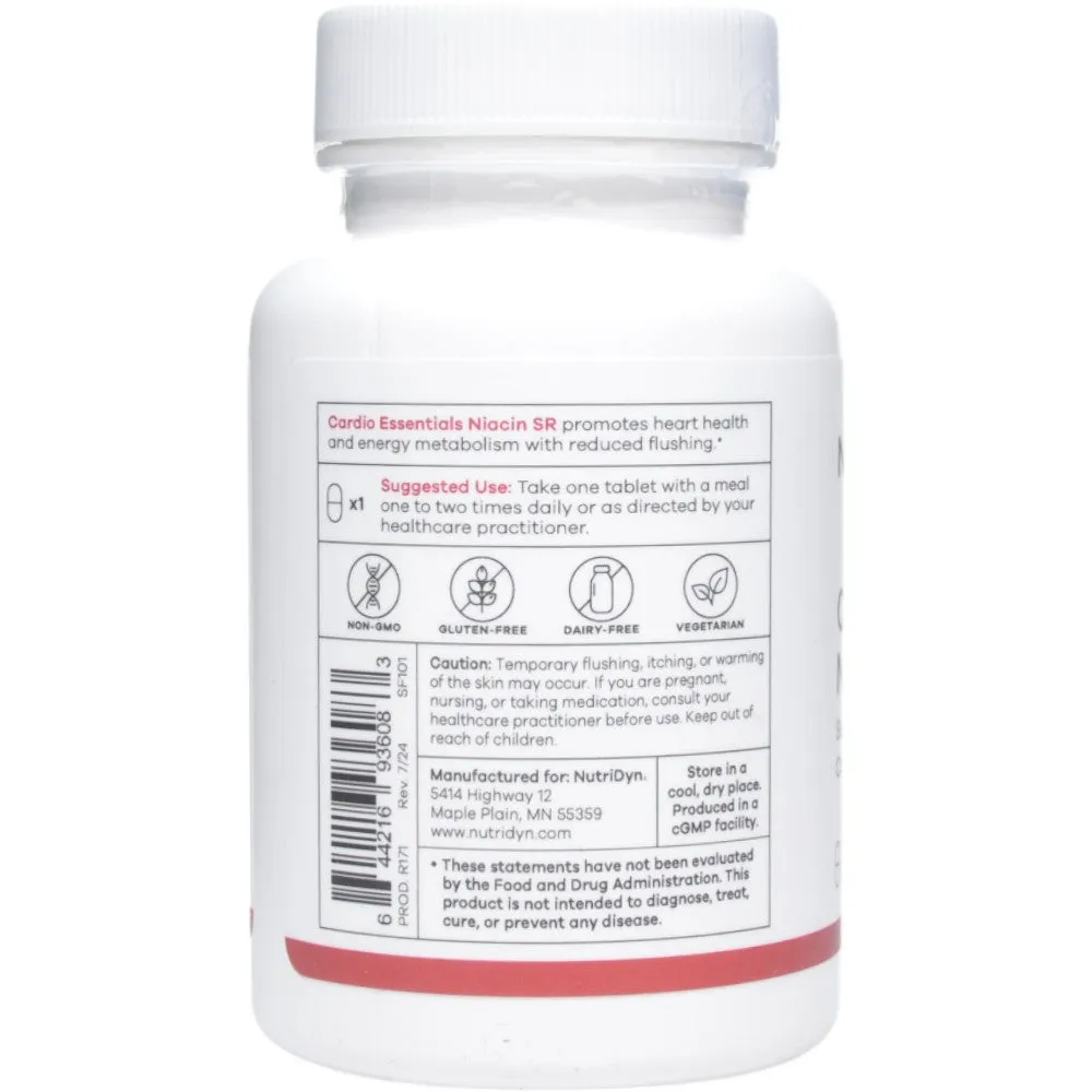 Cardio Essentials Niacin SR 60 tablets by Nutri-Dyn