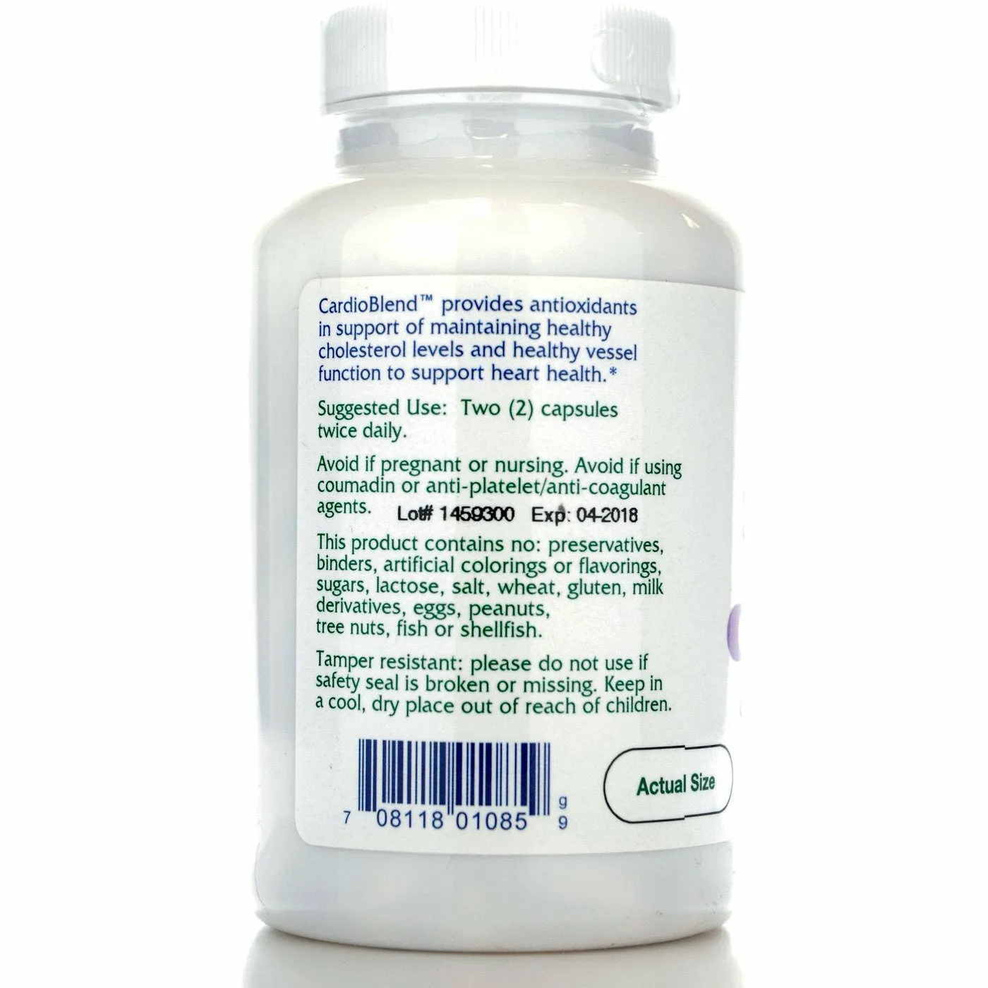 CardioBlend 120 caps by Vitanica