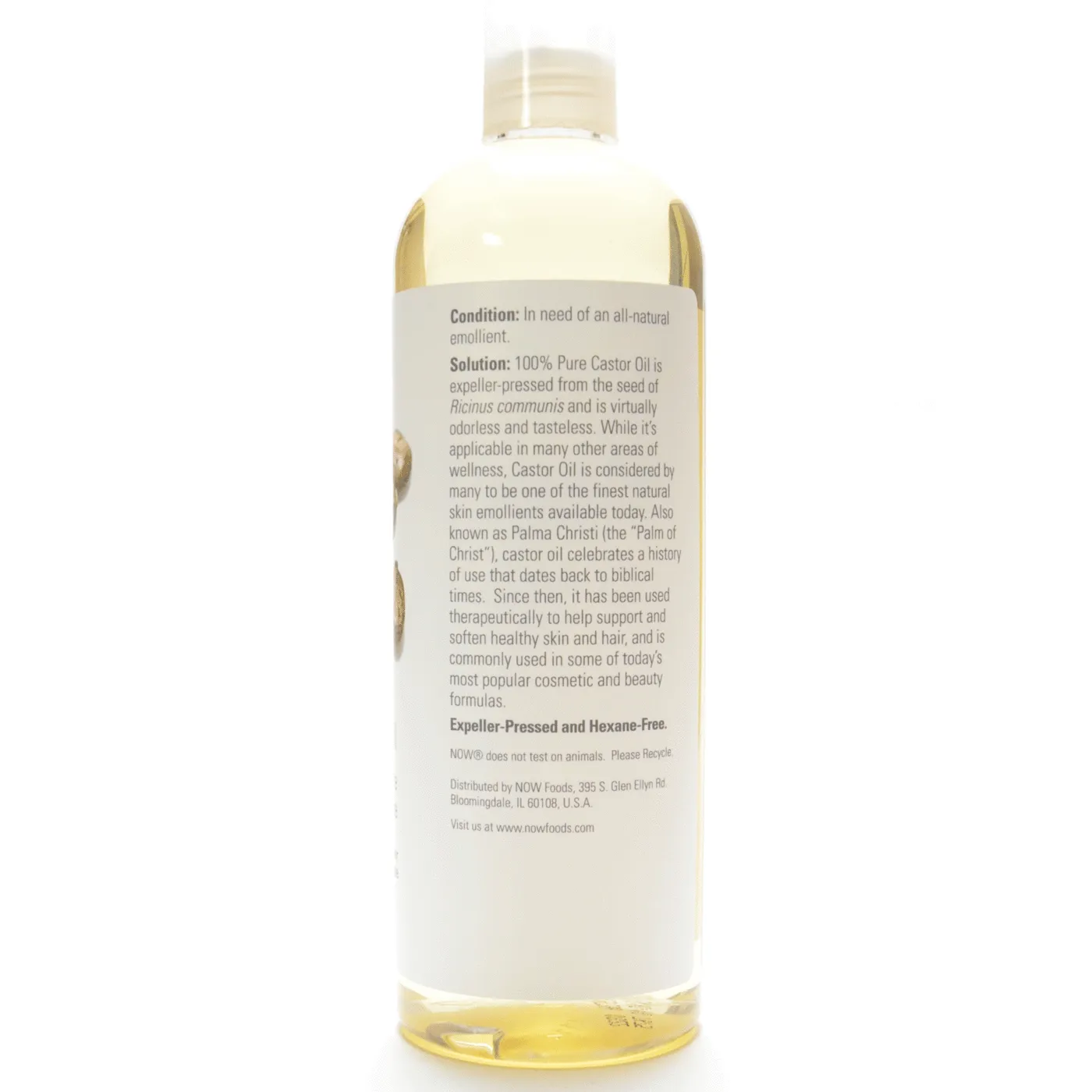Castor Oil 16 fl oz by NOW