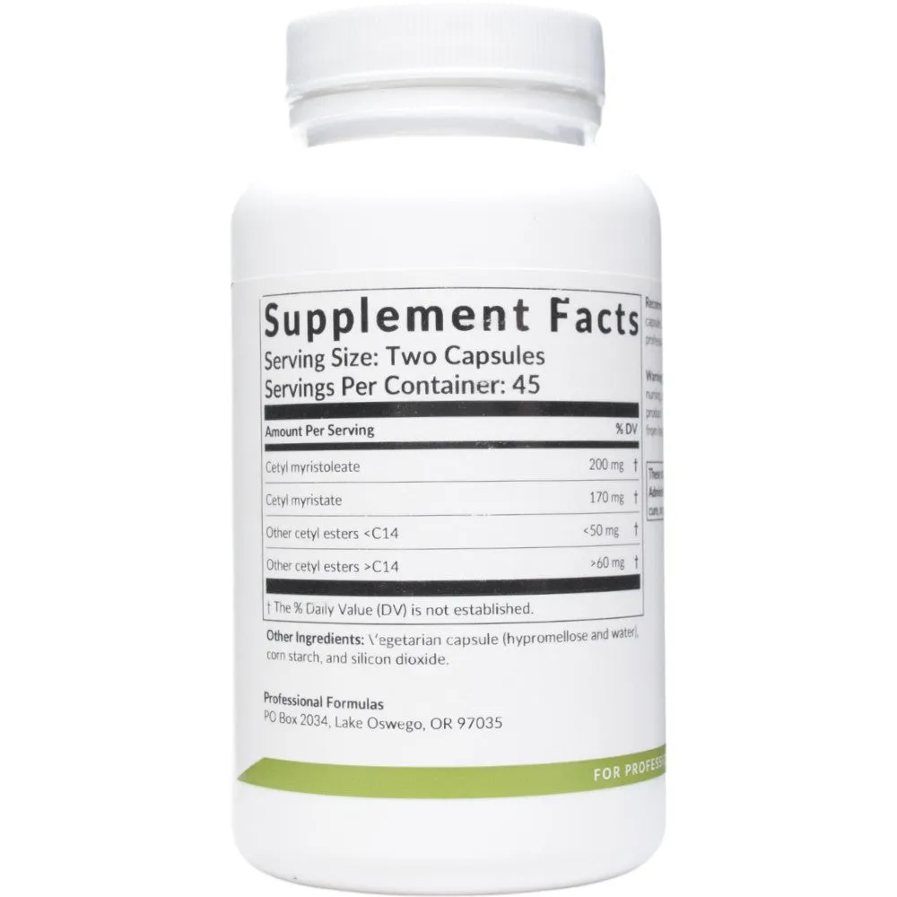 Cetyl Myr Plus 90 capsules by Professional Formulas