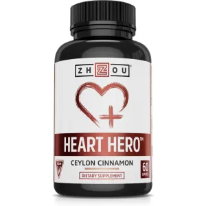 Ceylon Cinnamon 1200mg 60 vegcaps By ZHOU Nutrition