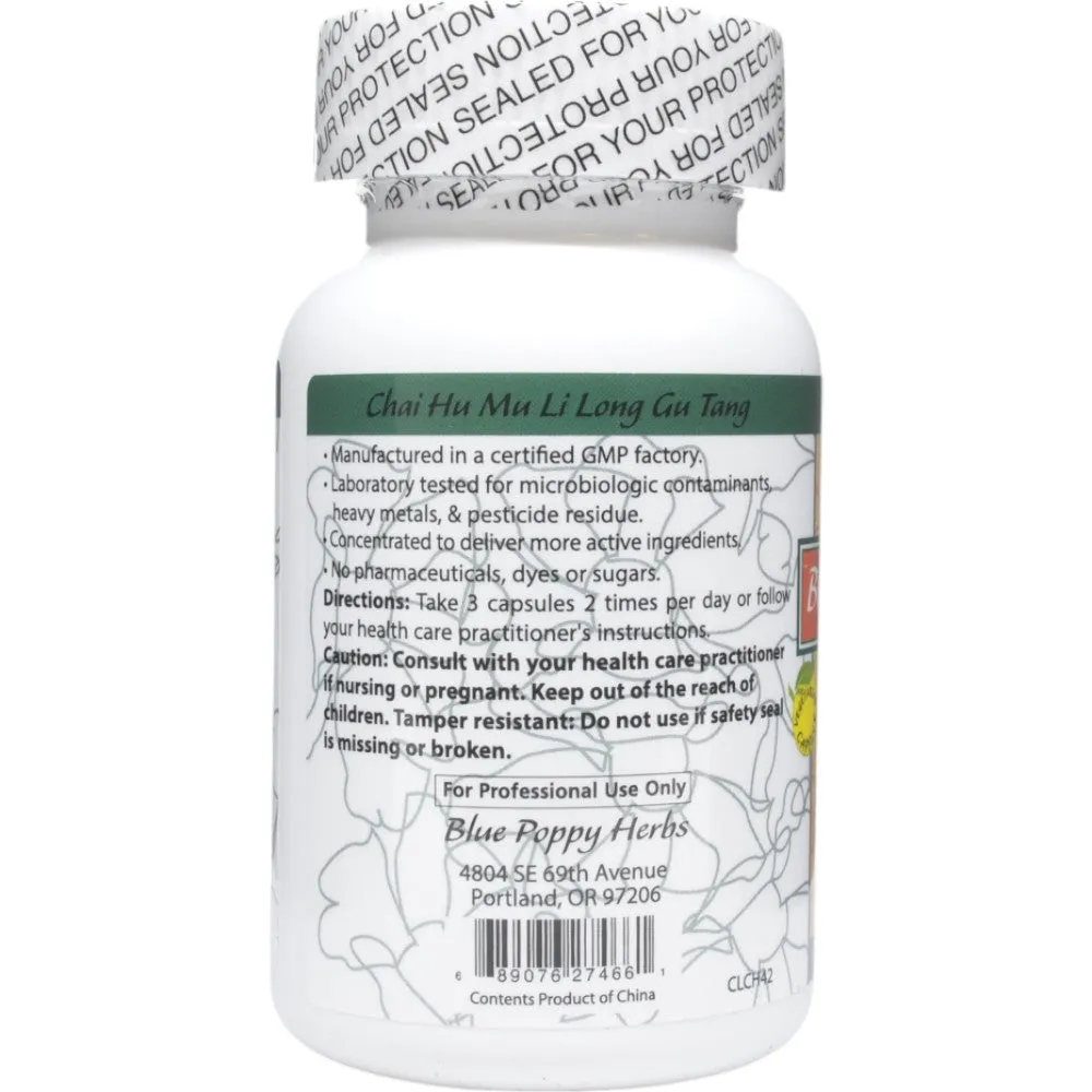 Chai Hu Mu Li Long Gu Tang 120 capsules by Blue Poppy