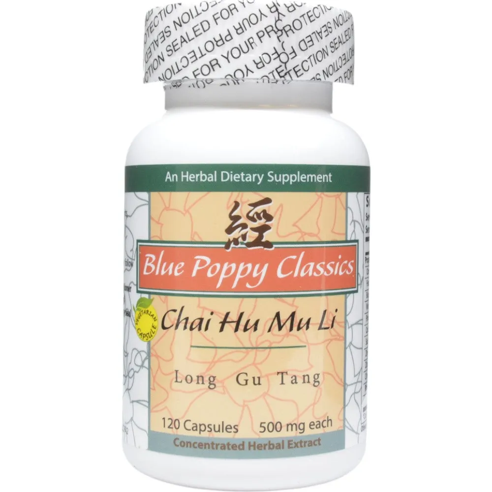Chai Hu Mu Li Long Gu Tang 120 capsules by Blue Poppy