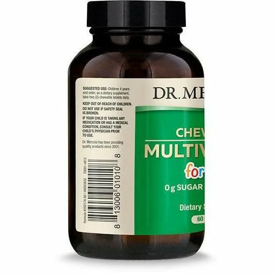 Chewable Multivitamin for Kids 60 tabs by Dr. Mercola