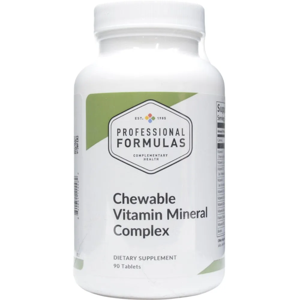 Chewable Vitamin Mineral Complex 90 tabs by Professional Formulas