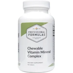 Chewable Vitamin Mineral Complex 90 tabs by Professional Formulas