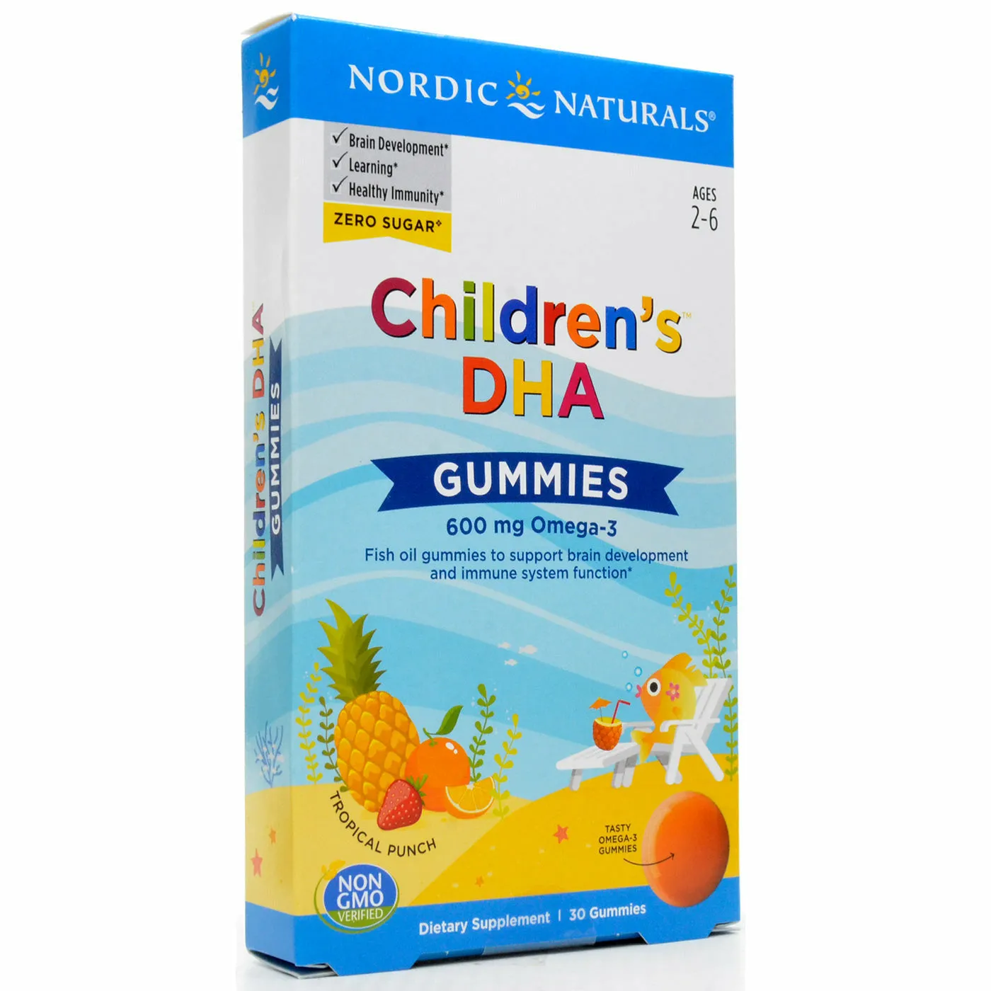 Childrens DHA 30 Gummies By Nordic Naturals