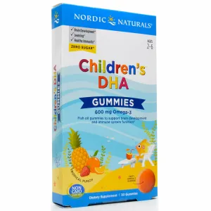 Childrens DHA 30 Gummies By Nordic Naturals