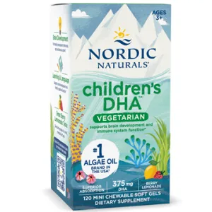 Children's DHA Vegetarian 120 softgels by Nordic Naturals