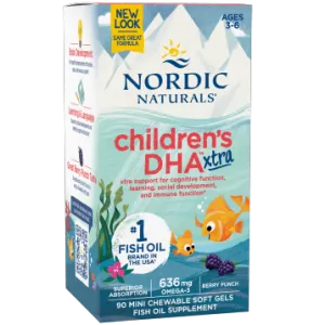 Children's DHA Xtra 90 softgels by Nordic Naturals