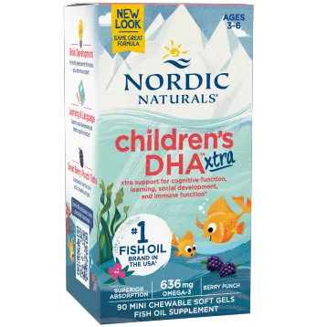 Children's DHA Xtra 90 softgels by Nordic Naturals