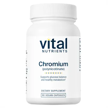 Chromium (polynicotinate) 200 mcg 90 caps by Vital Nutrients