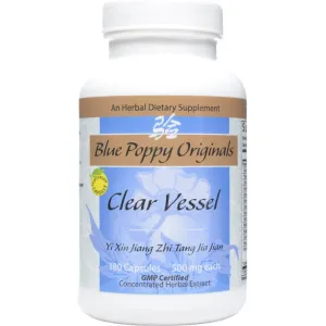 Clear Vessel 180 capsules by Blue Poppy