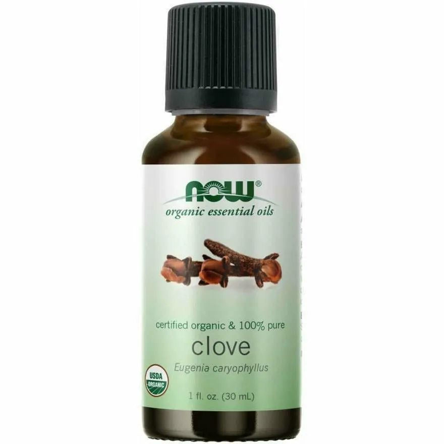 Clove Oil. Organic 1 oz By Now