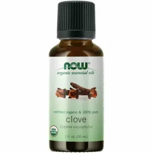 Clove Oil. Organic 1 oz By Now