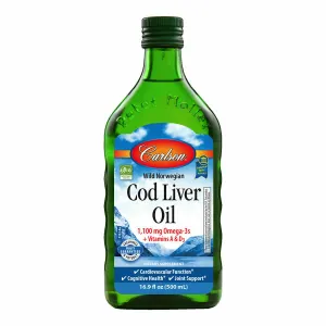 Cod Liver Oil 500 mL by Carlson Labs