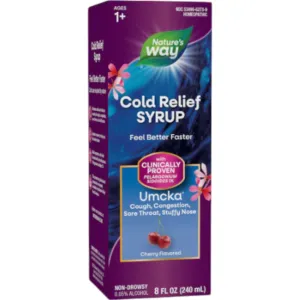 Cold Relief Syrup Cherry 8 oz by Nature's Way