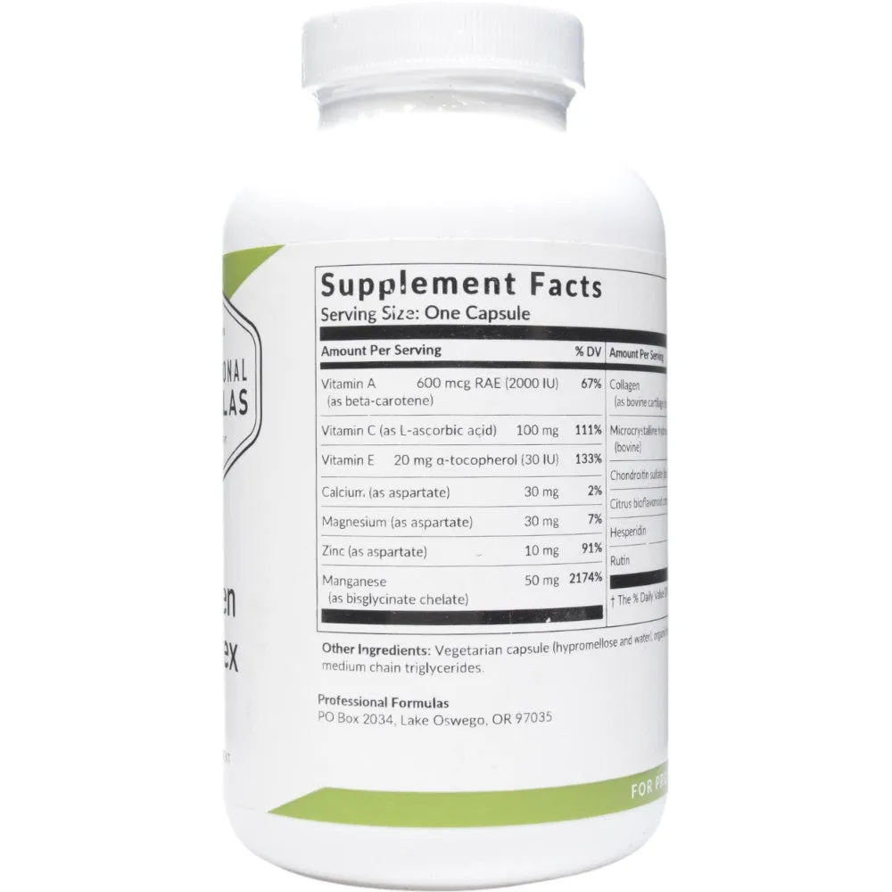Collagen Complex 180 capsules by Professional Formulas