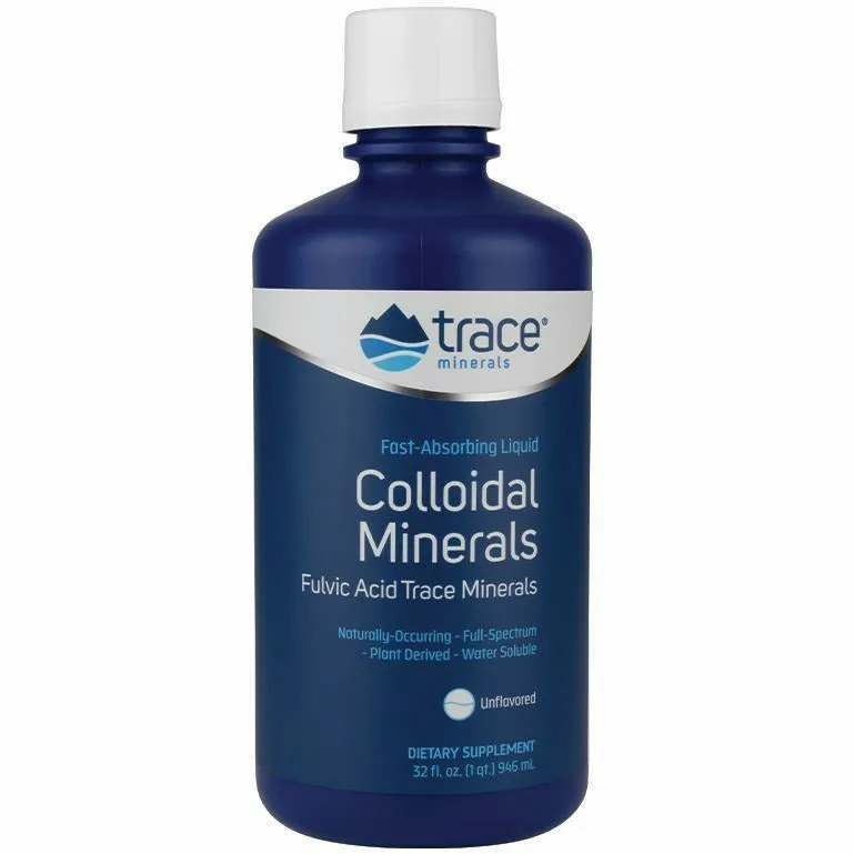 Colloidal Minerals 32 servings by Trace Minerals Research