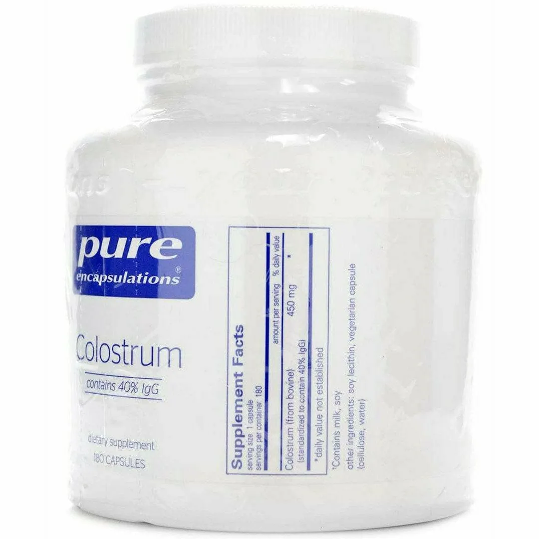 Colostrum 40% IgG 450 mg by Pure Encapsulations