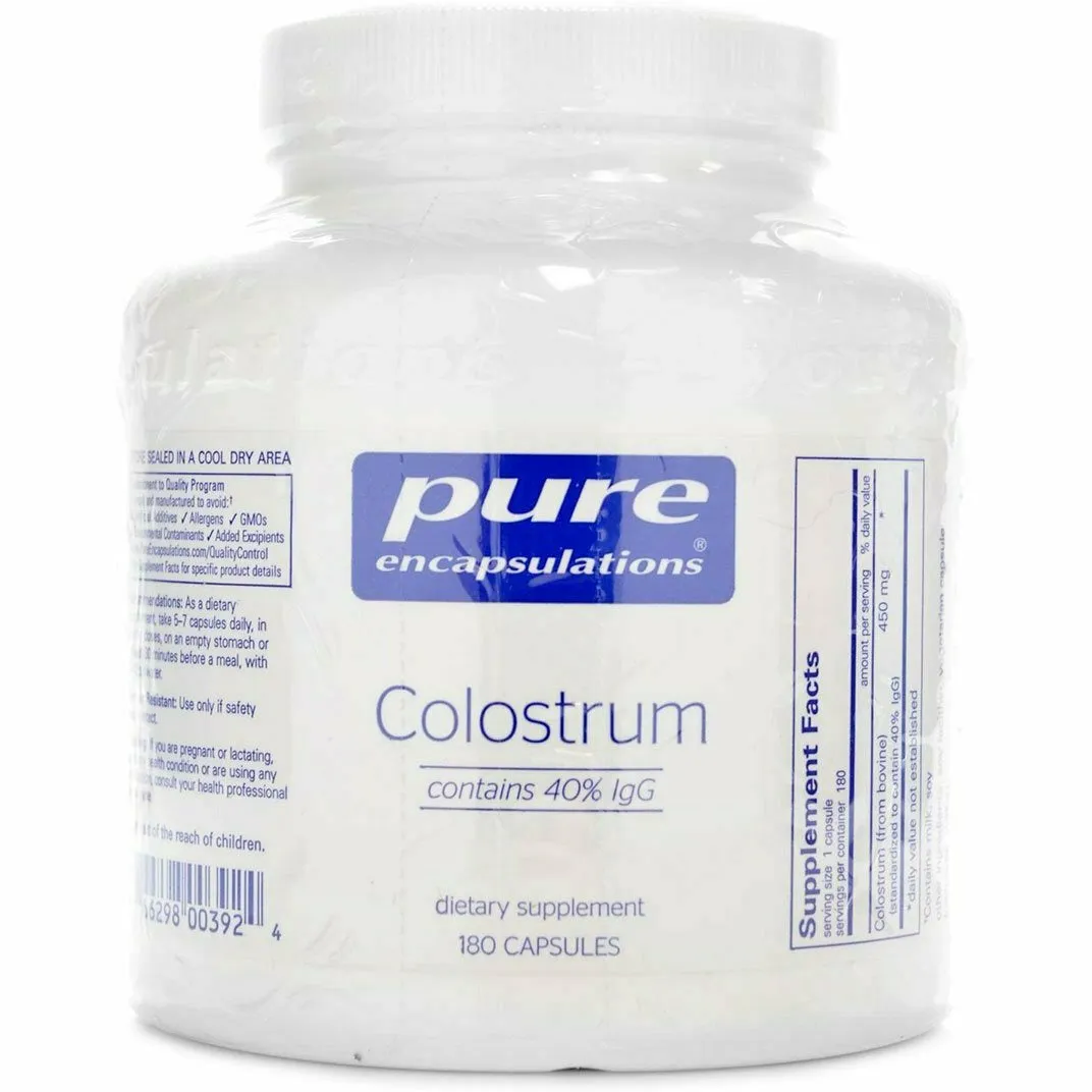Colostrum 40% IgG 450 mg by Pure Encapsulations