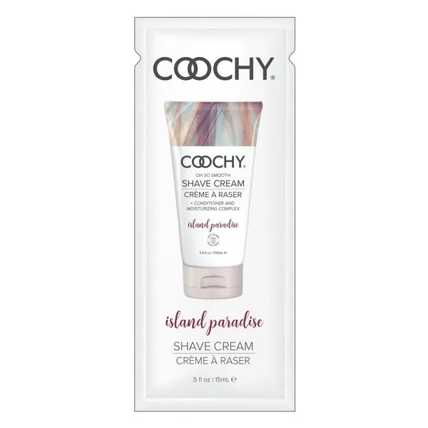 COOCHY Oh So Smooth Shave Cream Island Paradise - .5 oz