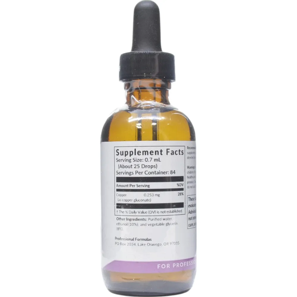 Copper Oligo 2 oz by Professional Formulas