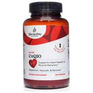 CoQ10 200 mg 120 caps by BioActive Nutrients