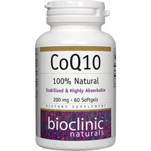 CoQ10 200 mg 60 gels By Bioclinic Naturals