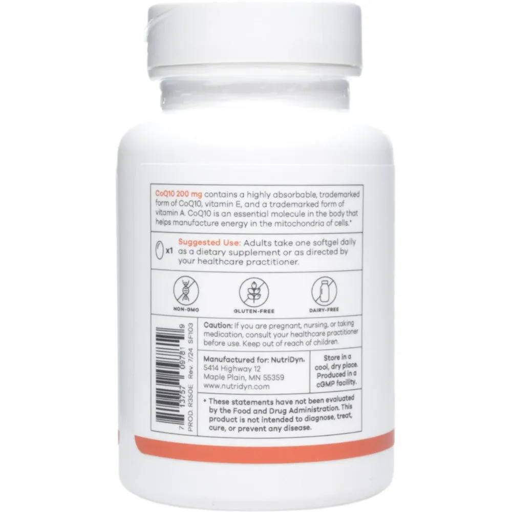 CoQ10 200 mg by Nutri-Dyn