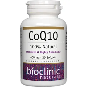 CoQ10 400 mg 30 gels By Bioclinic Naturals