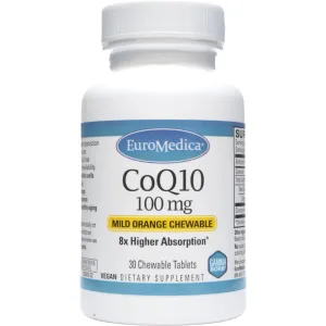 CoQ10 Orange 30 chewable tabs by EuroMedica