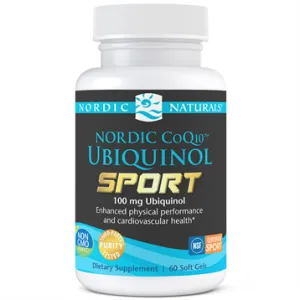 CoQ10 Ubiquinol Sport 60 softgels by Nordic Naturals