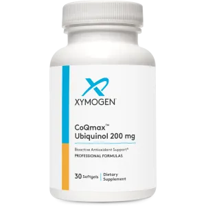 CoQmax Ubiquinol 200 mg 30 Softgels by Xymogen