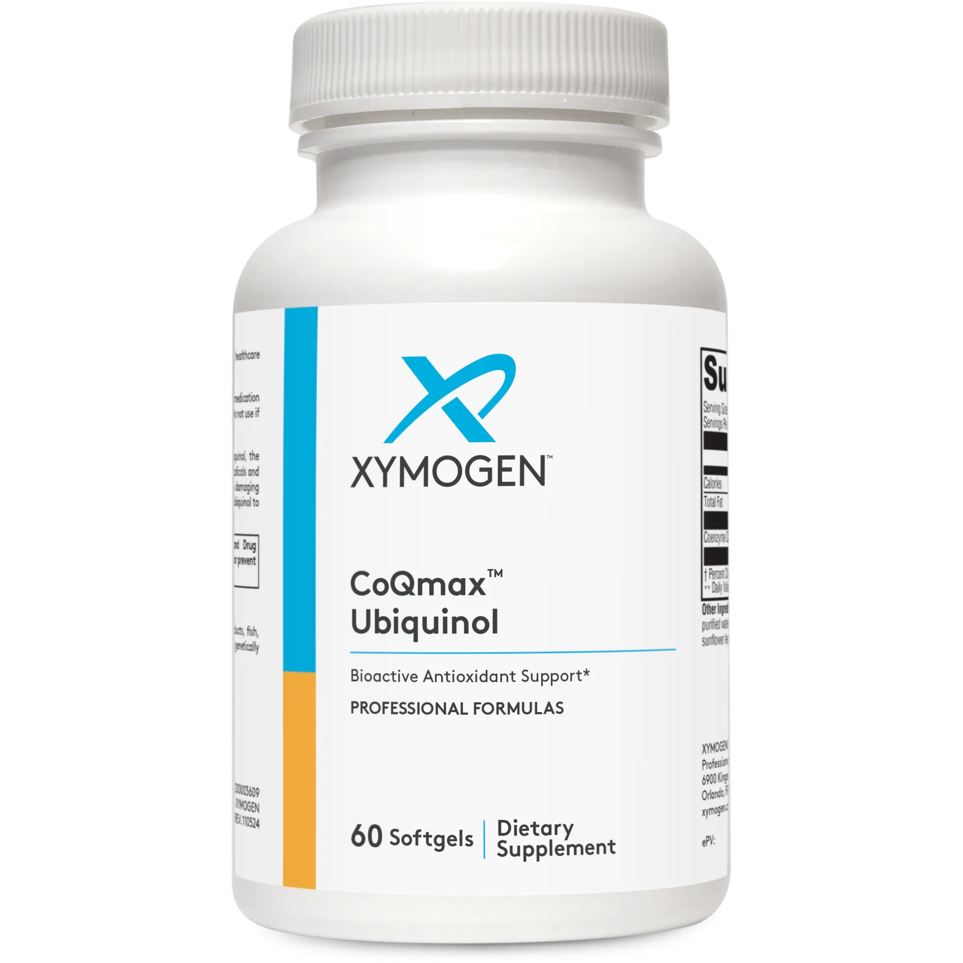 CoQmax Ubiquinol 200 mg 60 Softgels by Xymogen