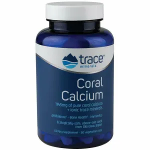 Coral Calcium w/ ConcenTrace 60 vegcaps by Trace Minerals Research