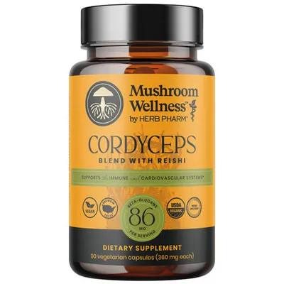 Cordyceps Blend with Reishi 90 caps by Herb Pharm