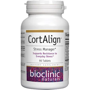 CortAlign Stress Manager 90 tabs By Bioclinic Naturals